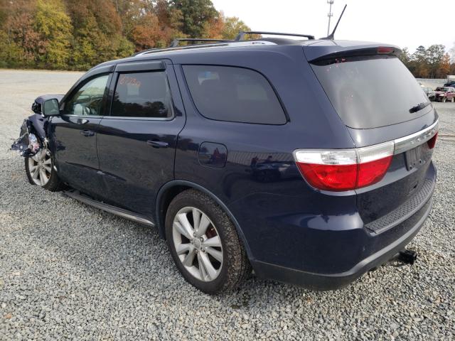 2012 DODGE DURANGO CR 1C4SDJDT1CC301922