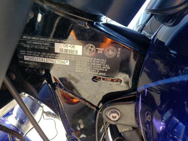 2007 HARLEY-DAVIDSON FLHTCUI 1HD1FC4137Y627096