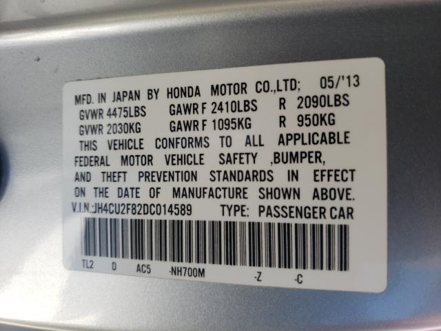 2013 ACURA TSX SE JH4CU2F82DC014589