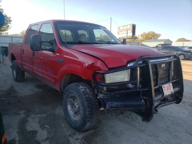 Salvage cars for sale from Copart Wichita, KS: 2002 Ford F250 Super