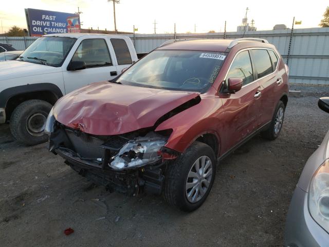 KNMAT2MV1GP594225 NISSAN ROGUE 2016
