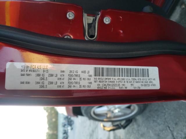 2016 JEEP PATRIOT 1C4NJPBA1GD525105