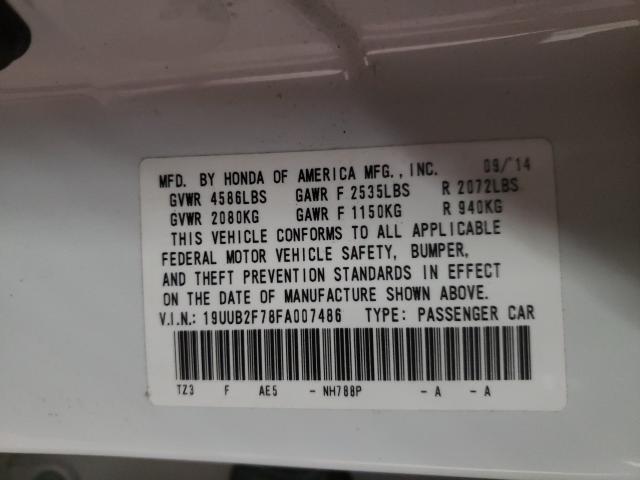 2015 ACURA TLX ADVANC 19UUB2F78FA007486