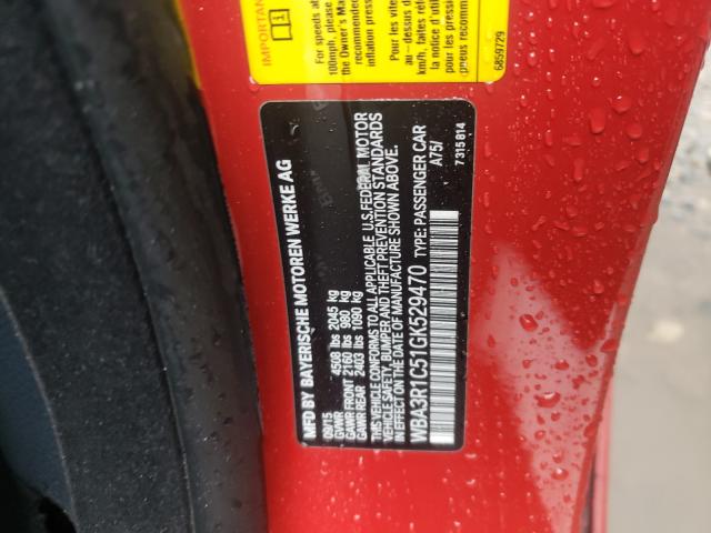 2016 BMW 435 I WBA3R1C51GK529470