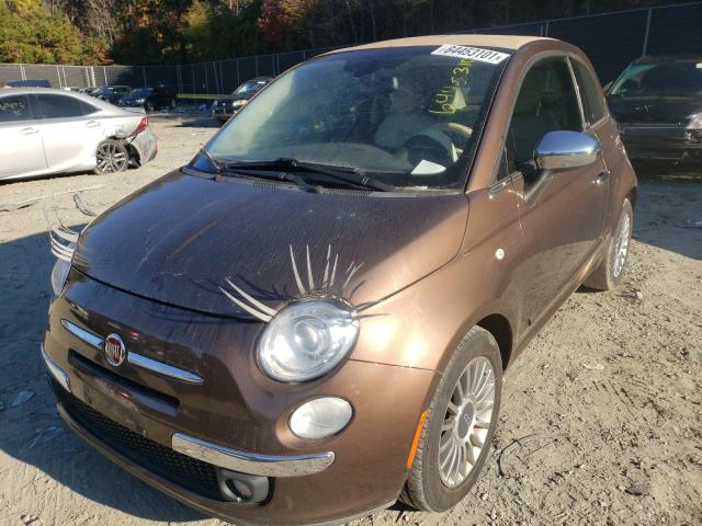2012 FIAT 500 LOUNGE 3C3CFFER6CT365820