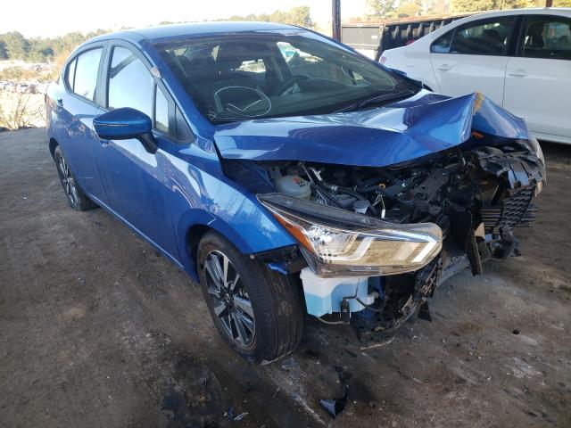 Salvage cars for sale from Copart Fairburn, GA: 2021 Nissan Versa SV