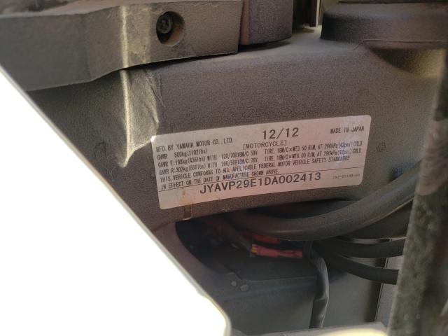 2013 YAMAHA VMX17 JYAVP29E1DA002413