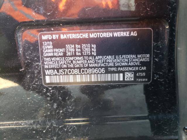 2020 BMW M550XI WBAJS7C08LCD89606