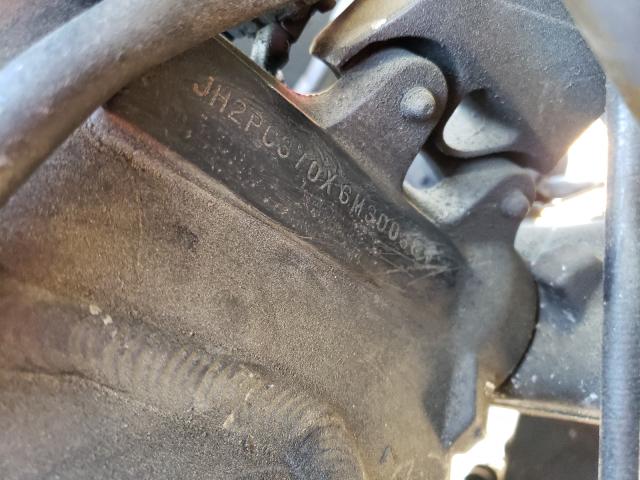 2006 HONDA CBR600 RR JH2PC370X6M300389