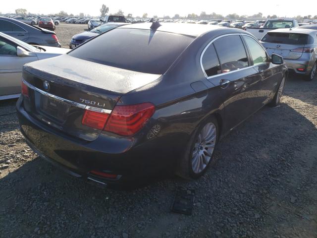 2011 BMW 750 WBAKC8C54BC432904