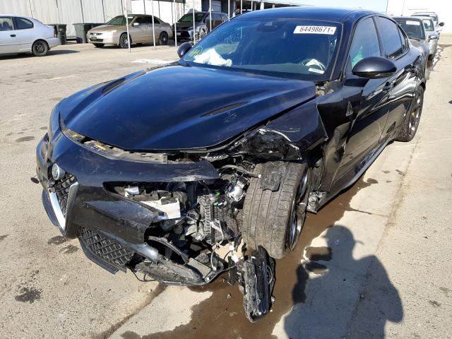 2017 ALFA ROMEO GIULIA QUA ZARFAEAV8H7550926
