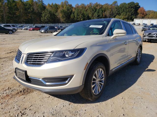2016 LINCOLN MKX SELECT 2LMTJ6KRXGBL61804