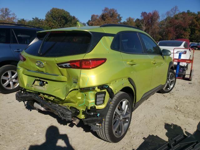 2020 HYUNDAI KONA LIMIT KM8K3CA51LU465052