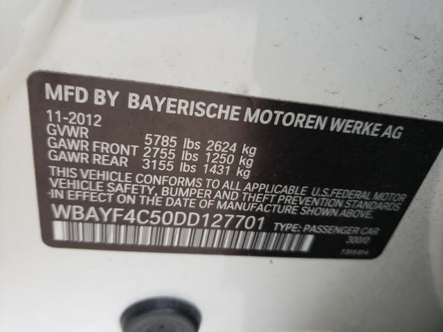 2013 BMW 740 LXI - WBAYF4C50DD127701