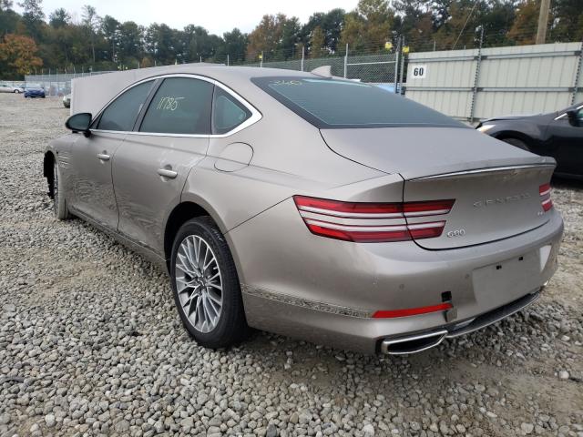 2021 GENESIS G80 BASE - KMTGB4SCXMU046197