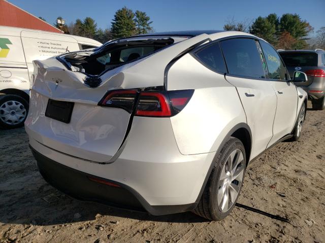2021 TESLA MODEL Y 5YJYGDED7MF107605