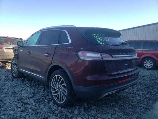 2020 LINCOLN NAUTILUS R 2LMPJ8K9XLBL06258