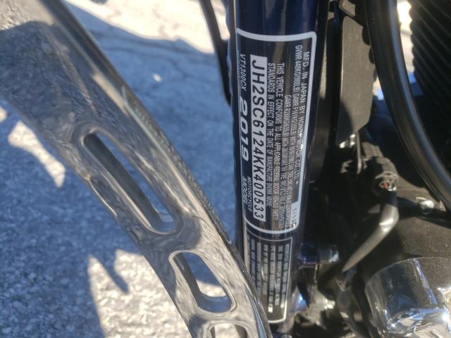 2019 HONDA VT1300 CX JH2SC6124KK400533