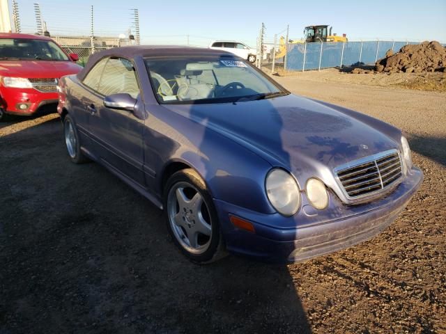 Salvage cars for sale from Copart Rocky View County, AB: 2001 Mercedes-Benz CLK 430