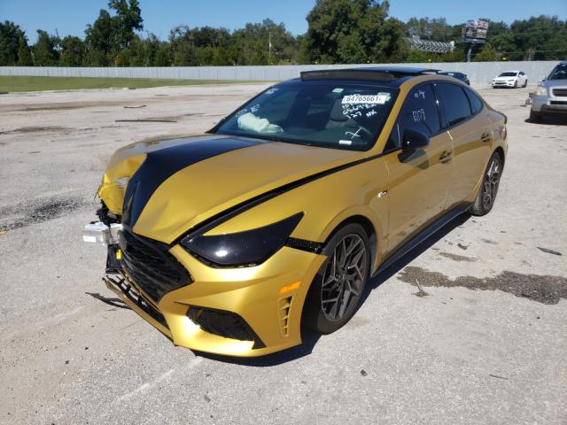 2021 HYUNDAI SONATA N L 5NPEK4JC7MH129703
