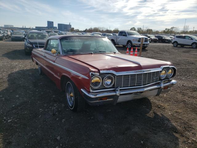 Vehiculos salvage en venta de Copart Des Moines, IA: 1964 Chevrolet Impala  SS