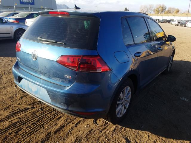 2016 VOLKSWAGEN GOLF S/SE 3VW217AU4GM052476