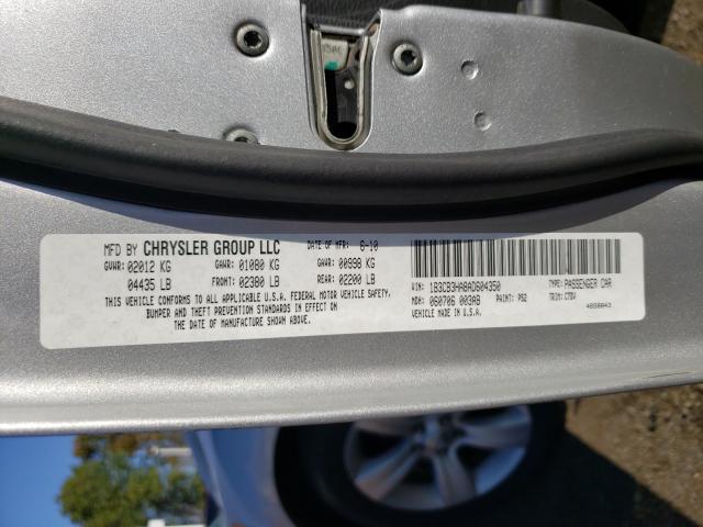 2010 DODGE CALIBER MA 1B3CB3HA8AD604350
