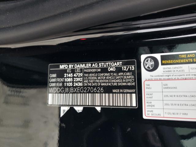 2014 MERCEDES-BENZ C 350 4MAT WDDGJ8JBXEG270626