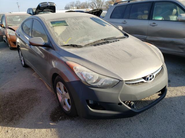 Salvage cars for sale from Copart Milwaukee, WI: 2013 Hyundai Elantra GL
