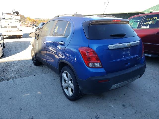 2016 CHEVROLET TRAX LTZ KL7CJRSB9GB738338