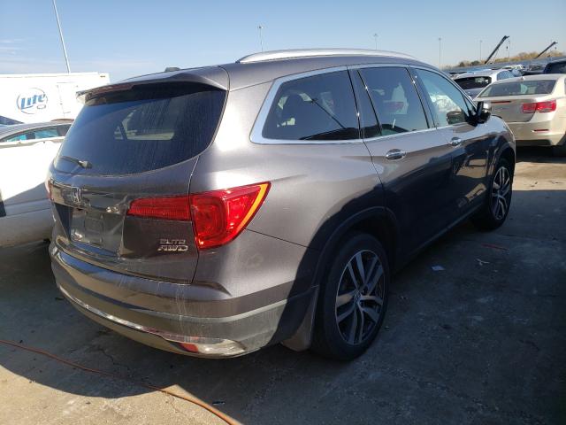 2017 HONDA PILOT ELIT 5FNYF6H09HB097706