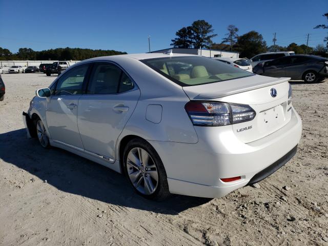 2010 LEXUS HS 250H JTHBB1BA2A2022360