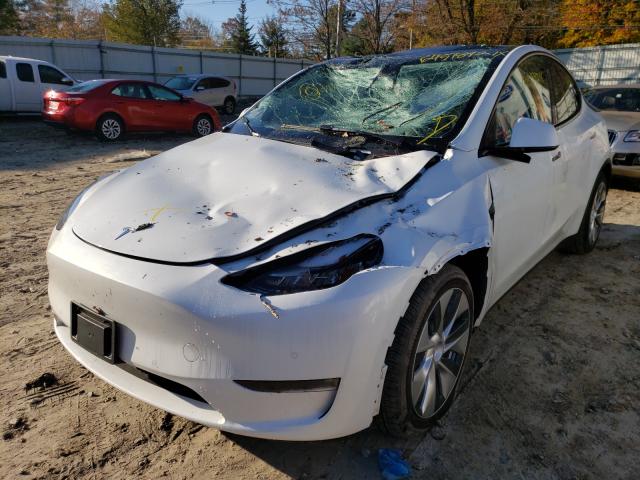 2021 TESLA MODEL Y 5YJYGDED7MF107605