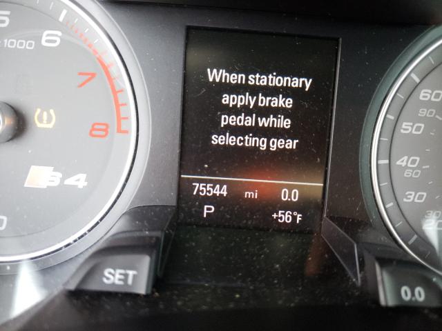 2013 AUDI S4 PRESTIG WAUKGAFLXDA053670