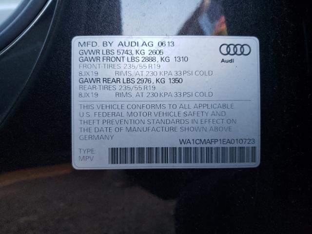 2014 AUDI Q5 TDI PRE WA1CMAFP1EA010723