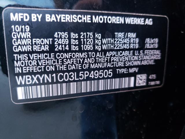 2020 BMW X2 M35I WBXYN1C03L5P49505