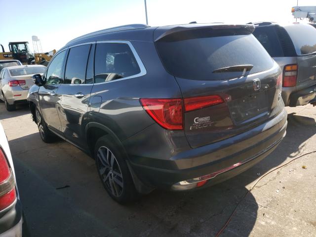 2017 HONDA PILOT ELIT 5FNYF6H09HB097706