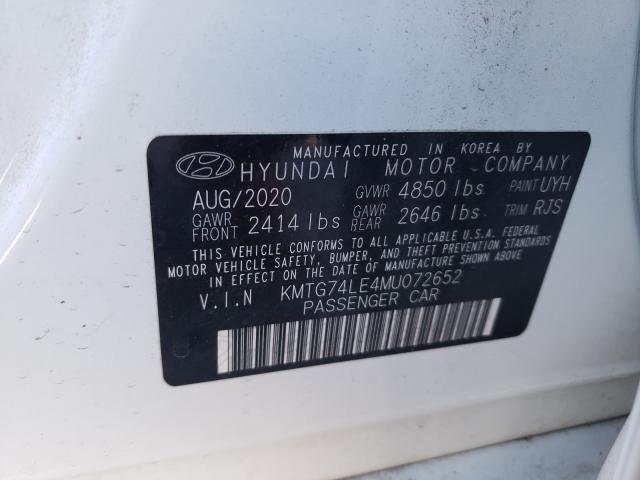 2021 GENESIS G70 KMTG74LE4MU072652