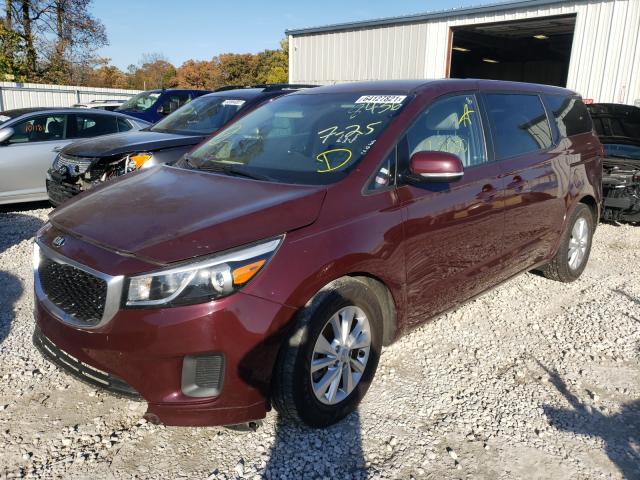 2017 KIA SEDONA LX KNDMB5C15H6228436