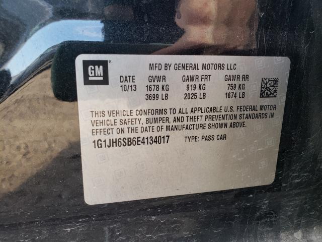 2014 CHEVROLET SONIC RS 1G1JH6SB6E4134017
