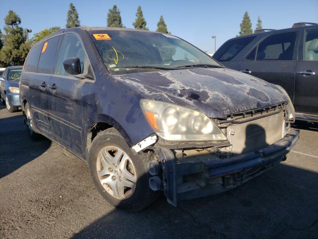 Salvage cars for sale from Copart Rancho Cucamonga, CA: 2007 Honda Odyssey EX