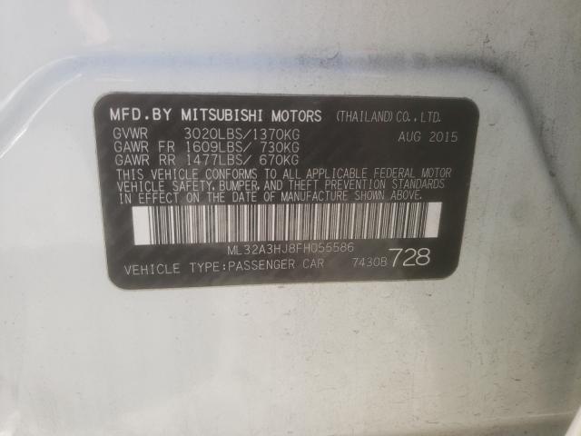 2015 MITSUBISHI MIRAGE DE ML32A3HJ8FH055586