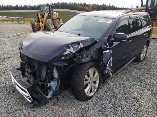 2012 DODGE DURANGO CR 1C4SDJDT1CC301922