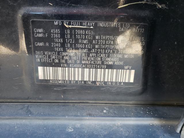 4S4BRCAC0D3214799 Subaru Outback 2.5i