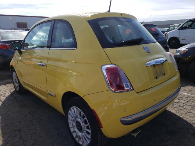 2012 FIAT 500 LOUNGE 3C3CFFCR8CT207806