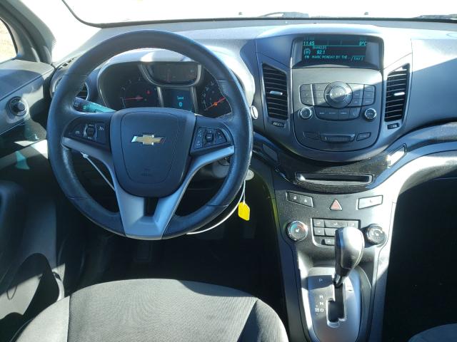 2012 CHEVROLET ORLANDO LT KL77P2EMXCK567839