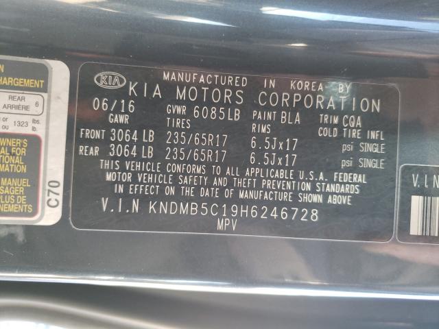 KNDMB5C19H6246728 KIA SEDONA LX