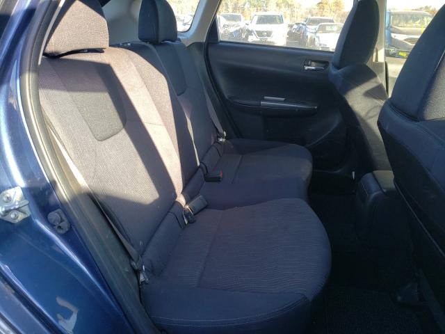 2011 SUBARU IMPREZA OU JF1GH6D64BG829923
