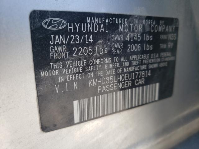 2014 Hyundai Elantra Gt VIN: KMHD35LH0EU177814 Lot: 69265821