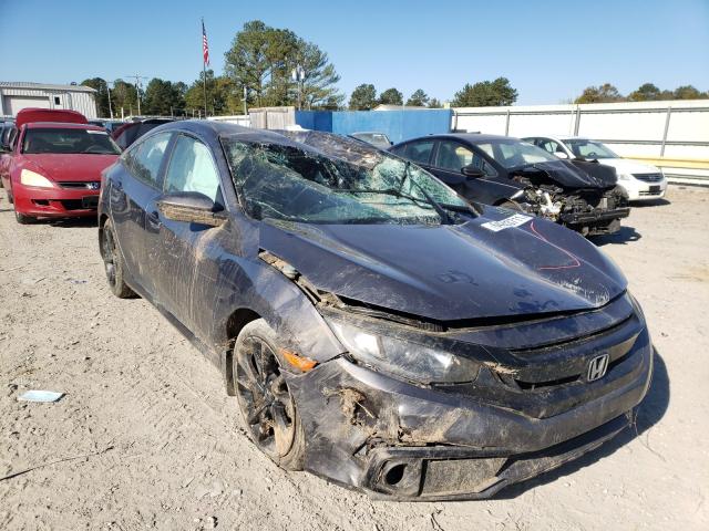 Salvage cars for sale from Copart Florence, MS: 2019 Honda Civic Sport